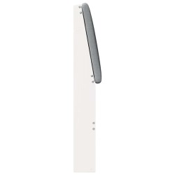 Tête de lit capitonnée Gris clair 80 cm Pin massif 626588626588