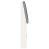 Tête de lit capitonnée Gris clair 80 cm Pin massif 626588626588