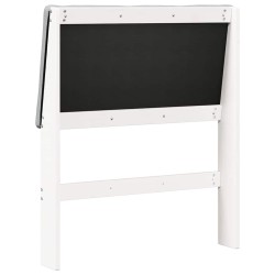 Tête de lit capitonnée Gris clair 80 cm Pin massif 626588626588
