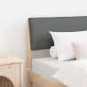 Tête de lit capitonnée Gris foncé 75 cm Pin massif 626589626589