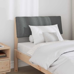 Tête de lit capitonnée Gris foncé 75 cm Pin massif 626589626589