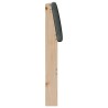 Tête de lit capitonnée Gris foncé 75 cm Pin massif 626589626589