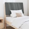Tête de lit capitonnée Gris foncé 75 cm Pin massif 626591626591