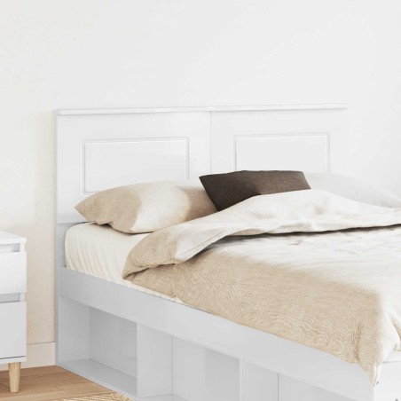Tête de lit Blanc Bois d'ingénierie 626598626598