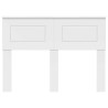 Tête de lit Blanc Bois d'ingénierie 626598626598