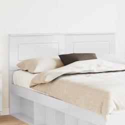 Tête de lit Blanc Brillant Bois d'ingénierie 626599626599