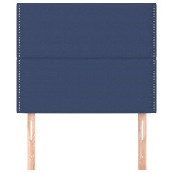 Tête de lit Bleu 100x5x118/128 cm Tissu 626600626600
