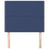 Tête de lit Bleu 100x5x118/128 cm Tissu 626600626600