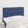 Tête de lit Bleu 80x7x78/88 cm Tissu 626601626601
