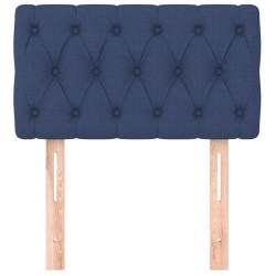 Tête de lit Bleu 80x7x78/88 cm Tissu 626601626601