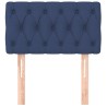 Tête de lit Bleu 80x7x78/88 cm Tissu 626601626601