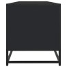 Meuble TV noir 180,5x40x46 cm bois d'ingénierie 626603626603
