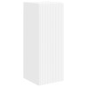 Ensemble de meuble TV mural 4 pcs Blanc Bois d'ingénierie 626605626605