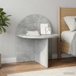 Table de chevet 2 pcs Gris béton 40 x 35,5 x 45,5 cm 626612626612
