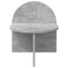 Table de chevet 2 pcs Gris béton 40 x 35,5 x 45,5 cm 626612626612