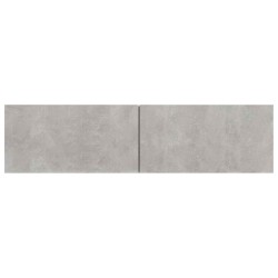 Meuble TV Gris béton 120x30x30 cm Bois d’ingénierie 626613626613