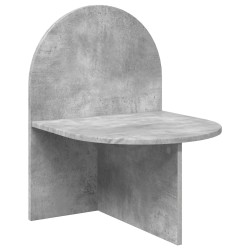 Table de chevet 2 pcs Gris béton 48 x 49 x 65 cm 626617626617