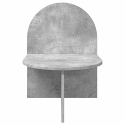 Table de chevet 2 pcs Gris béton 48 x 49 x 65 cm 626617626617