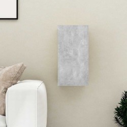 Meuble TV Gris béton 30,5x30x60 cm Bois d’ingénierie 626628626628