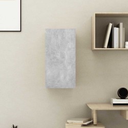 Meuble TV Gris béton 30,5x30x60 cm Bois d’ingénierie 626628626628