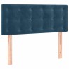 Tête de lit Bleu foncé 80x5x78/88 cm Velours 626633626633