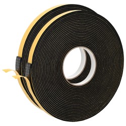 Ruban adhésif en mousse 2 pcs Noir 20mm x 10m Mousse CR 626635626635