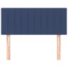 Tête de lit Bleu 80x5x78/88 cm Tissu 626638626638