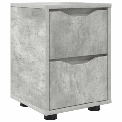 Table de chevet Gris béton 30,5 x 30 x 43 cm Bois d'ingénierie 626644626644
