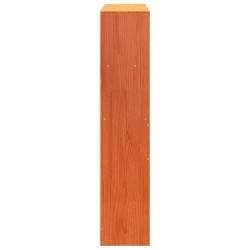 Tête de lit avec rangement cire marron 100cm bois massif de pin 626660626660