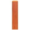 Tête de lit avec rangement cire marron 100cm bois massif de pin 626660626660
