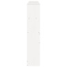Tête de lit avec rangement blanc 180 cm bois massif de pin 626670626670