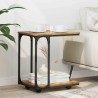 Table d'appoint Bois ancien 50 x 35 x 55,5 cm Bois d'ingénierie 626684626684