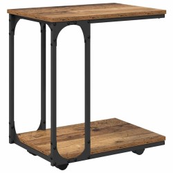 Table d'appoint Bois ancien 50 x 35 x 55,5 cm Bois d'ingénierie 626684626684