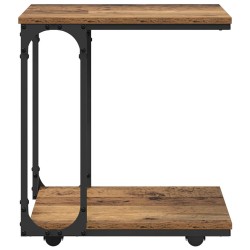 Table d'appoint Bois ancien 50 x 35 x 55,5 cm Bois d'ingénierie 626684626684