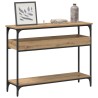 Table console chêne artisanal 100 x 29 x 75 cm 626685626685