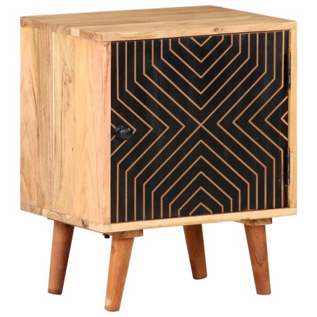 Table de chevet 40x30x50 cm Bois d'acacia massif 626686626686