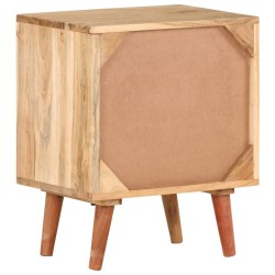 Table de chevet 40x30x50 cm Bois d'acacia massif 626686626686