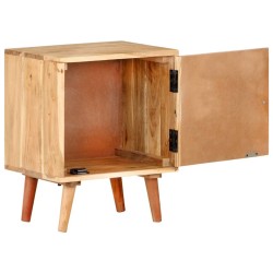 Table de chevet 40x30x50 cm Bois d'acacia massif 626686626686