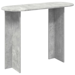 Table console Gris béton 100 x 39,5 x 75 cm Bois d'ingénierie 626687626687