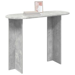 Table console Gris béton 100 x 39,5 x 75 cm Bois d'ingénierie 626687626687