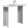 Table console Gris béton 100 x 39,5 x 75 cm Bois d'ingénierie 626687626687