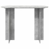 Table console Gris béton 100 x 39,5 x 75 cm Bois d'ingénierie 626687626687