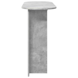 Table console Gris béton 100 x 39,5 x 75 cm Bois d'ingénierie 626687626687