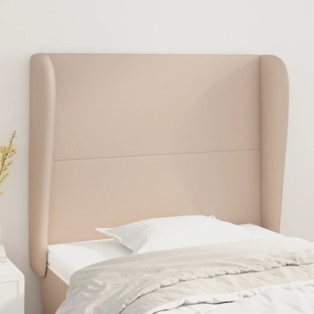 Tête de lit avec oreilles Cappuccino 103x23x118/128 cm 626688626688