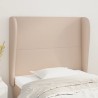 Tête de lit avec oreilles Cappuccino 103x23x118/128 cm 626688626688