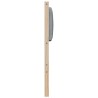 Tête de lit capitonnée avec tête de lit Marron 75 cm Pin massif 626689626689