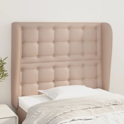 Tête de lit avec oreilles Cappuccino 103x23x118/128 cm 626692626692