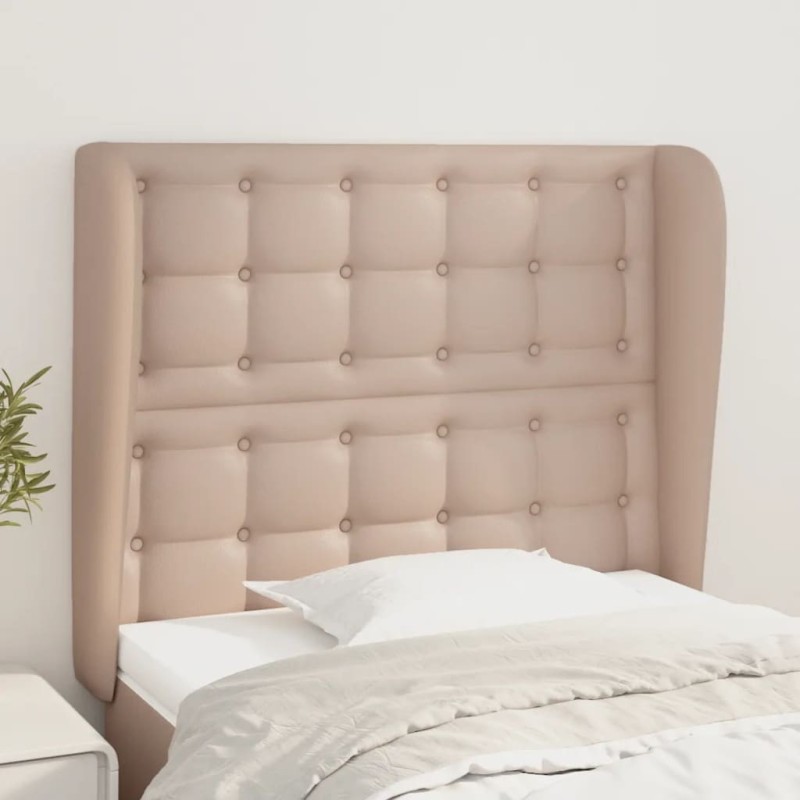 Tête de lit avec oreilles Cappuccino 103x23x118/128 cm 626692626692