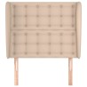 Tête de lit avec oreilles Cappuccino 103x23x118/128 cm 626692626692