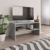 Meuble TV Gris béton 80x40x40 cm Bois d'ingénierie 626693626693